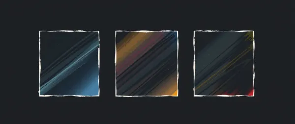 Three windows with abstract diagonal streaks. Create with Flux Schnell through the AI-Horde.